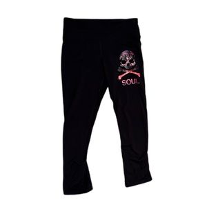 Lululemon "Soul" cropped leggings, black 2